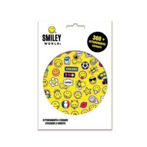 Αυτοκόλλητα Smiley World Μπλοκ 300 Τμχ., 14,5×21,5 εκ.