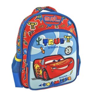 Σχολική Τσάντα Πλάτης Νηπίου Disney Cars True Champion Must 2 Θήκες