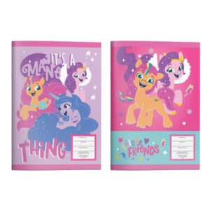 ΤΕΤΡΑΔΙΟ ΚΑΡΦΙΤΣΑ 17Χ25  MY LITTLE PONY 40Φ 2ΣΧ