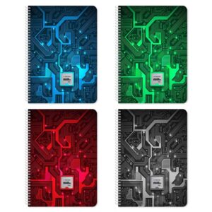 Τετράδιο Σπιράλ 17×25 Must CPU 2 Θέματα 60 Φύλλα 4 Σxέδια