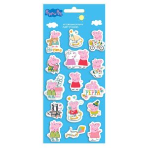 ΑΥΤΟΚΟΛΛΗΤΑ PUFFY 10X22EK PEPPA PIG