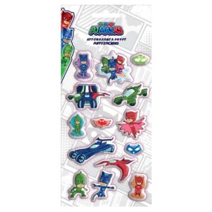Αυτοκόλλητα Puffy PJ Masks 10×22 εκ.