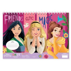 ΜΠΛΟΚ ΖΩΓΡΑΦ PRINCESS 23X33 40ΦΥΛ  ΑΥΤΟΚ-ΣΤΕΝΣΙΛ- 2ΣΕΛ ΧΡ  2ΣΧ