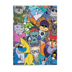 Φάκελος Λάστιχο Maxbuddies 25×35 εκ.
