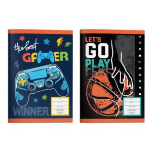 Τετράδιο Καρφίτσα Must Basketball – The Best Gamer 17Χ25 40 Φύλλα 2 Σχέδια