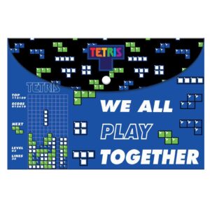 Φάκελος Κουμπί Α4 Tetris