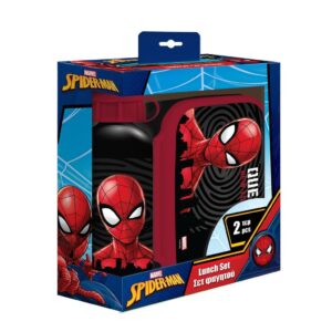 ΦΑΓΗΤΟΔΟΧΕΙΟ-ΠΑΓΟΥΡΙ ΑΛΟΥΜΙΝΙΟΥ ΣΕΤ SPIDERMAN
