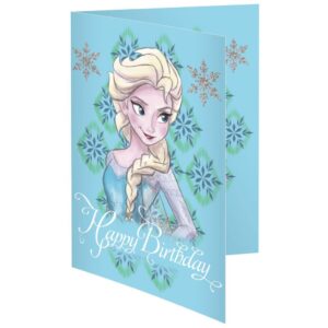 Κάρτα Ευχετήρια Γενεθλίων Disney Frozen 11,7×16,8 εκ.