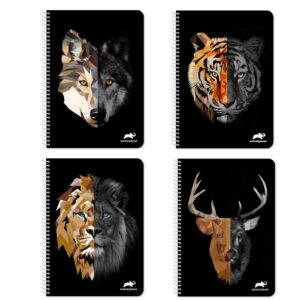ΤΕΤΡΑΔΙΟ ΣΠΥΡΑΛ 17Χ25 4Θ 120Φ ANIMAL PLANET.
