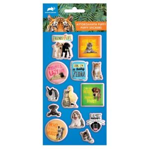 ΑΥΤΟΚΟΛΛΗΤΑ PUFFY 10X22EK ANIMAL PLANET
