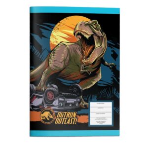 Τετράδιο Καρφίτσα Jurassic World 17×25 εκ. 40 Φύλλα σε 2 Σχέδια