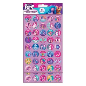 ΑΥΤΟΚΟΛΛΗΤΑ ΕΠΙΒΡΑΒΕΥΣΗΣ 80TEM 2Φ 14Χ21ΕΚ MY LITTLE PONY
