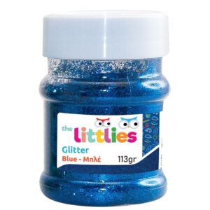 Χρυσόσκονη Glitter The littlies Μπλε 113 γρ.