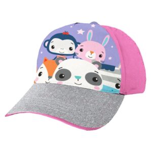 Καπέλο Jockey Fisher-Price Smile No. 52-54 για Κορίτσι σε 2 glitter Σχέδια