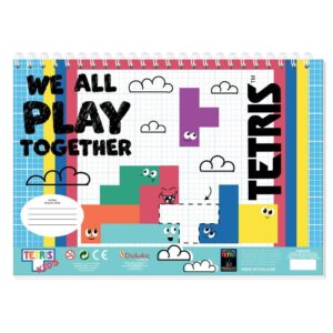 ΜΠΛΟΚ ΖΩΓΡΑΦ TETRIS 23X33 40ΦΥΛ ΑΥΤΟΚ-ΣΤΕΝΣΙΛ- 2ΣΕΛ ΧΡ  2ΣΧ