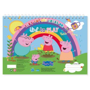 ΜΠΛΟΚ ΖΩΓΡΑΦ PEPPA PIG Α4 30ΦΥΛ 2ΣΧ