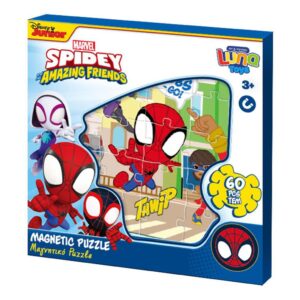 ΜΑΓΝΗΤΙΚΟ ΠΑΖΛ 18X18X1.3ΕΚ 60ΤΜΧ SPIDEY AND FRIENDS