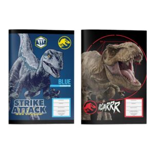 ΤΕΤΡΑΔΙΟ ΚΑΡΦΙΤΣΑ 17Χ25  JURASSIC 40Φ 2ΣΧ