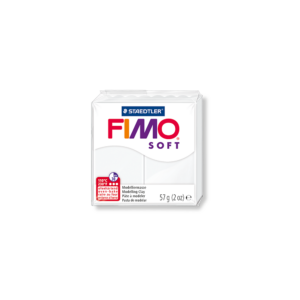 STAED ΠΗΛΟΣ 57gr FIMO SOFT 8020-0 08 WHITE
