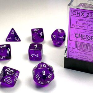 ΣΕΤ 7 ΠΟΛΥΕΔΡΑ ΔΙΑΦΑΝΑ ΖΑΡΙΑ – PURPLE/WHITE – CSX23077