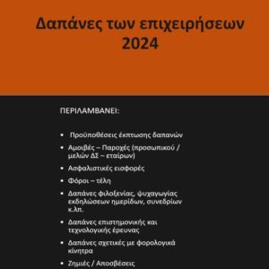 ΔΑΠΑΝΕΣ ΤΩΝ ΕΠΙΧΕΙΡΗΣΕΩΝ 2024